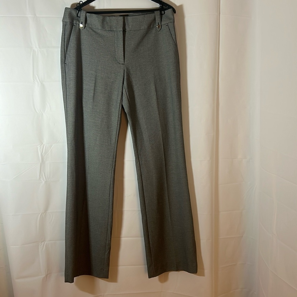 Loft women’s Marisa trousers size 6 wide leg mid rise stretch business casual